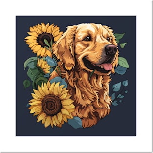 Golden Retriever Posters and Art